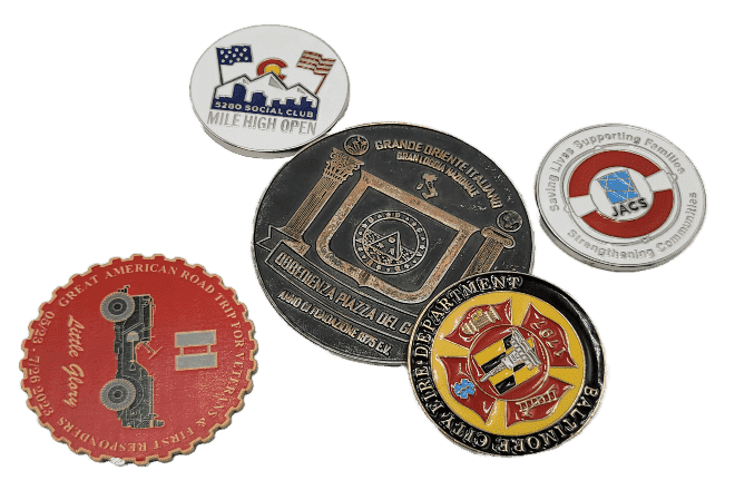 Quality Patches Challenge Coins Banner